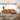 Ella L-Shaped Cognac PU Leather Right Sectional Couch