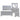 Allura 4pc Set (QB+NS+DR+MR) Gold/Silver/Champagne,Transparent ASY Furniture Houston TX