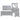 Allura Quen Bedroom Collection in Gray w/LED Lights ASY Furniture  Houston TX