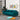 Amber Mid Century Modern Teal Luxury Modern Velvet Sofa ASY Furniture Houston TX