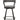 Appert Faux leather Swivel Counter Height Chair, Gray Gray ASY Furniture Houston TX