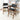 Athena Counter Chair In Black Vegan Leather ASY Furniture Houston TX