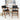 Athena Counter Chair In Black Vegan Leather ASY Furniture Houston TX