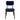 Blue Velvet Solid Back Side Chair (Set Of 2) ASY Furniture  Houston TX