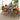 Burnt Orange Velvet Solid Back Side Chair (Set Of 2) ASY Furniture Houston TX