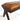 Chad Mid Century Modern Tan Leather Bench ASY Furniture Houston TX