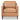 Cooper Tan Leather Lounge Chair ASY Furniture Houston TX