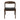Dakota Solid Wood Black Leather Dining Chair (Set Of 2) ASY Furniture Houston TX