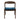 Dakota Solid Wood Blue Velvet Dining Chair (Set Of 2) ASY Furniture Houston TX