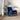 Demetrius  Dark Blue Velvet Solid Wood Rocking Chair ASY Furniture  Houston TX