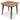 Denis Walnut End Table ASY Furniture Houston TX