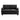 Elmont Textured Love Seat Black ASY Furniture Houston TX