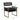 Harlow Black Vegan Leather Armchair ASY Furniture  Houston TX