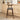Hester Solid Wood Upholstered Square Bar Chair (Set Of 2) ASY Furniture Houston TX