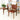 Kelsey Brown Leather Dining Chair (Set Of 2) ASY Furniture Houston TX