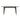 Levi Modern Style Solid Wood Rectangular Dining Kitchen Table 63" ASY Furniture  Houston TX