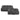 Madrona Hill Microfiber 2pc Set: Sofa, Love Gray ASY Furniture Houston TX