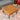 Mark Mid-Century Tufted Square Genuine Leather Upholstered Ottoman In Tan ASY Furniture Houston TX