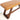 Marley Genuine Leather Bench In Tan ASY Furniture Houston TX