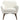 Panom  White Boucle Lounge Chair ASY Furniture  Houston TX