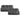 Putnam Microfiber 2pc Set: Sofa, Love (Power) Gray ASY Furniture Houston TX