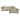 St. Claire Textured 2pc Set: Sofa, Love Beige ASY Furniture Houston TX