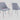 Tola 5 Piece Metal & Glass Round Dining Table Set ASY Furniture Houston TX