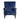 Urielle Velvet Accent Chair Blue ASY Furniture Houston TX