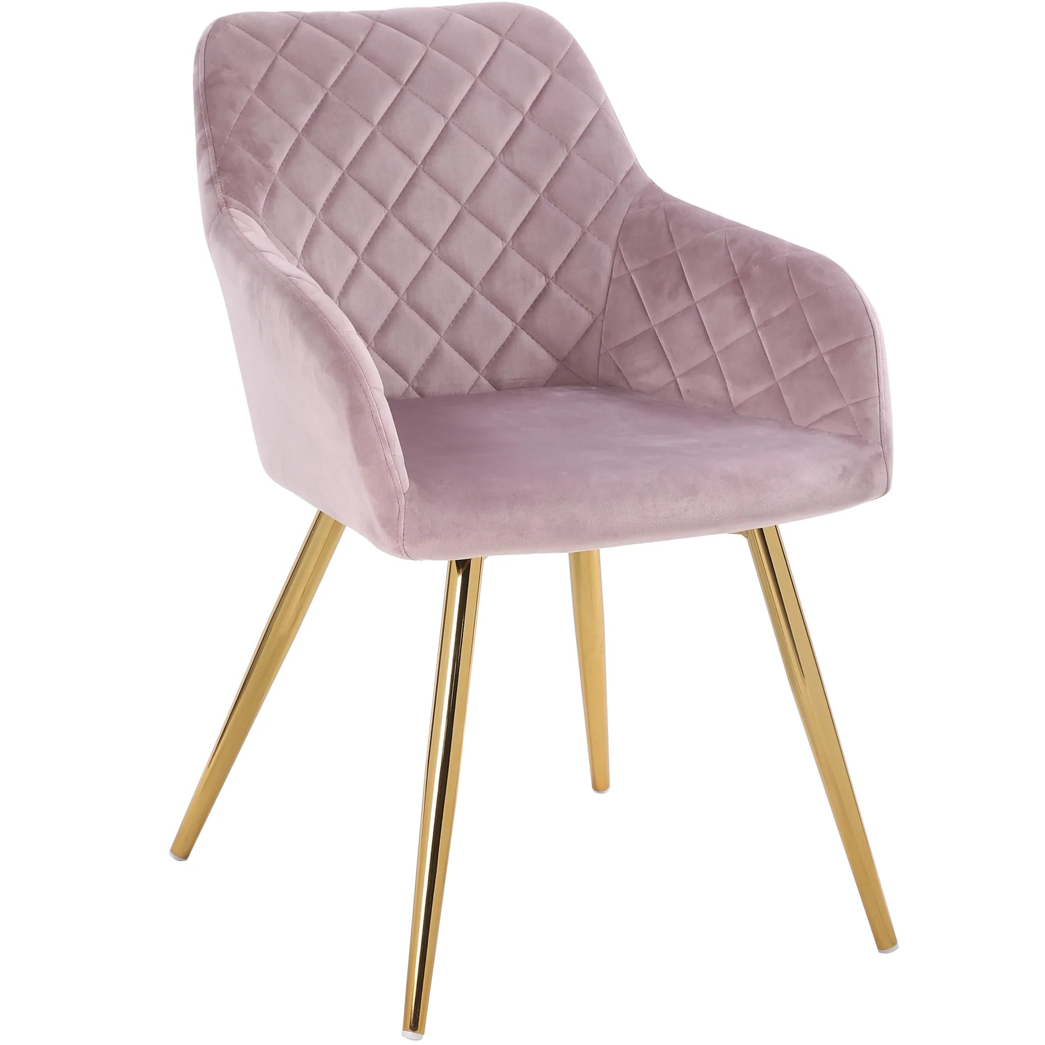 Jasmine Dining Chair Pink Velvet MidinMod Houston TX ASY Furniture