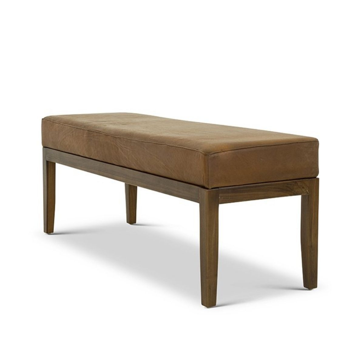 Kampa Bench (Tan Leather) ASY Furniture