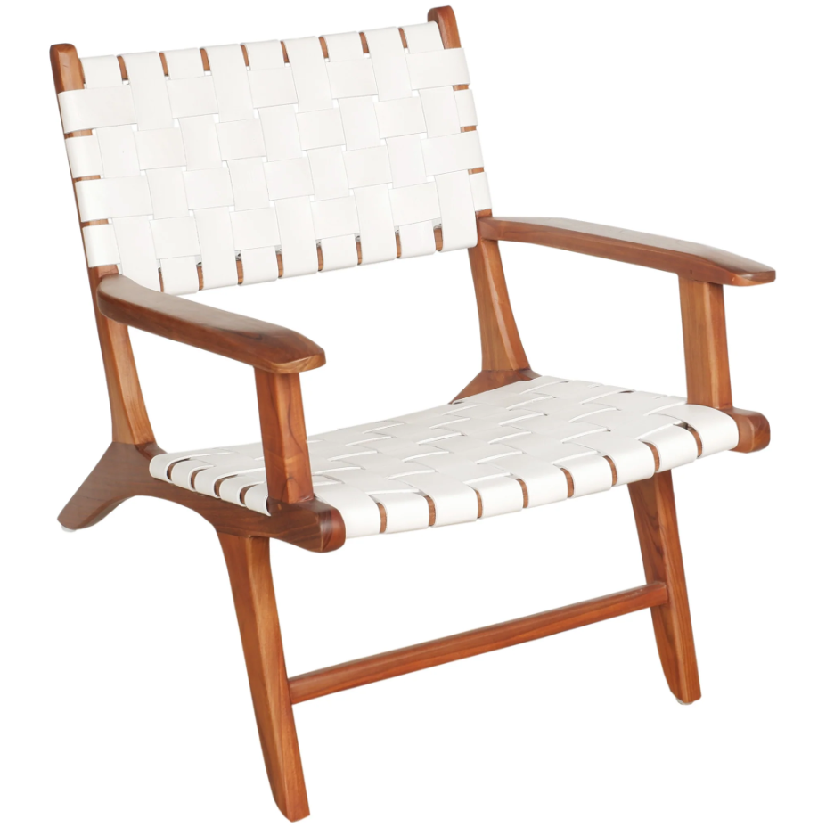 Lento black leather lounge chair deals