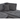 Noelle Velvet U-Shape Double Chaise Sectional ASY Furniture Houston TX