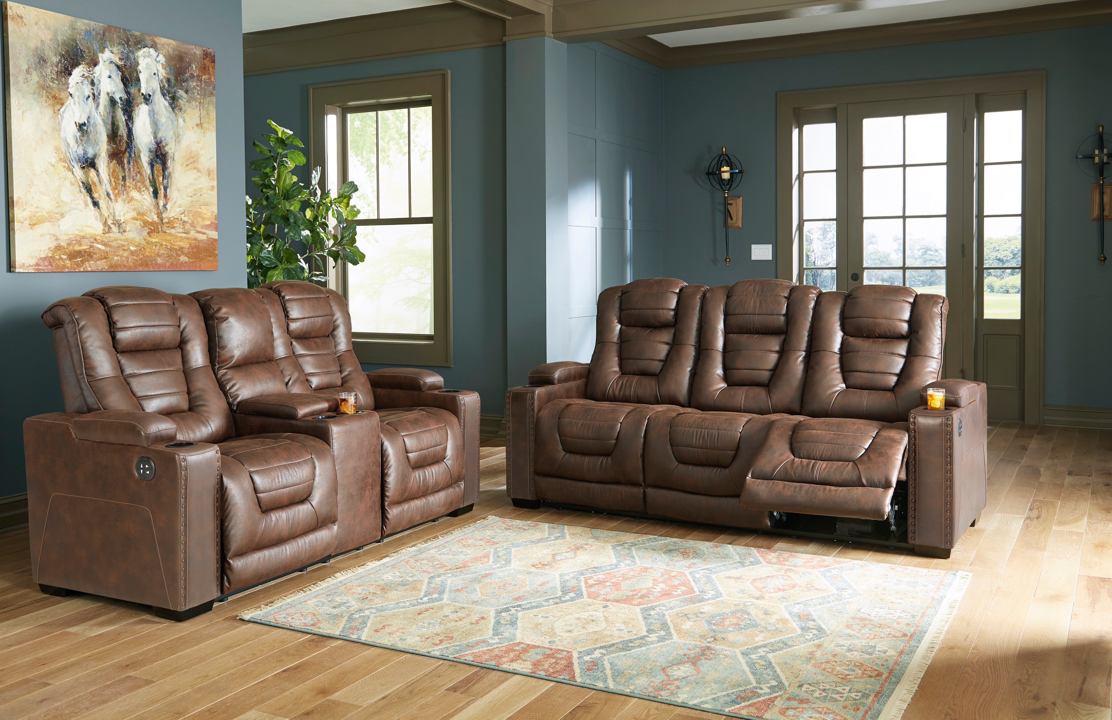 Ashley owners clearance box sofa