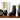 Black modern home decor set at Asy furniture houston-stafford