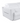 Close-up of a white leather sectional sofa armrest with a sleek metal handle, showing its clean and modern design.