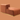 orange velvet couch chaise 