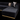 black sectional tufted velvet