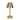 Elegance Rechargeable LED Table Lamp Plated Brass LED Touch Switch