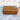 Ingram Tan Leather Ottoman