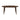 Ada Mid Century Modern Style Solid Wood Walnut Oval Dining Table ASY Furniture  Houston TX