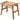 Grit Rustic Solid Wood Frame Loom Stool