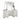 Allura  (3)Vanity Dresser with Mirror White,Transparent ASY Furniture  Houston TX