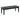 Allura Faux leather Bed Bench Transparent,Black ASY Furniture  Houston TX
