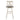 Amsonia  Swivel Pub Height Chair White ASY Furniture  Houston TX