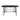 Appert  (2)Counter Height Table, Glass Insert Transparent,Gray ASY Furniture  Houston TX