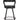 Appert Faux leather Swivel  Counter  Height Chair, Black Black,Gray ASY Furniture  Houston TX