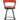 Appert Faux leather Swivel Counter Height Chair, Red Red,Gray ASY Furniture  Houston TX