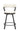 Appert Faux leather Swivel Counter Height Chair, White White,Gray ASY Furniture  Houston TX