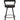 Appert Faux leather Swivel Pub Height  Chair, Black Black,Gray ASY Furniture  Houston TX