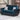 Armada Air Upholstered Convertible Loveseat with Storage Turquoise/Black-PU Microfiber ASY Furniture  Houston TX